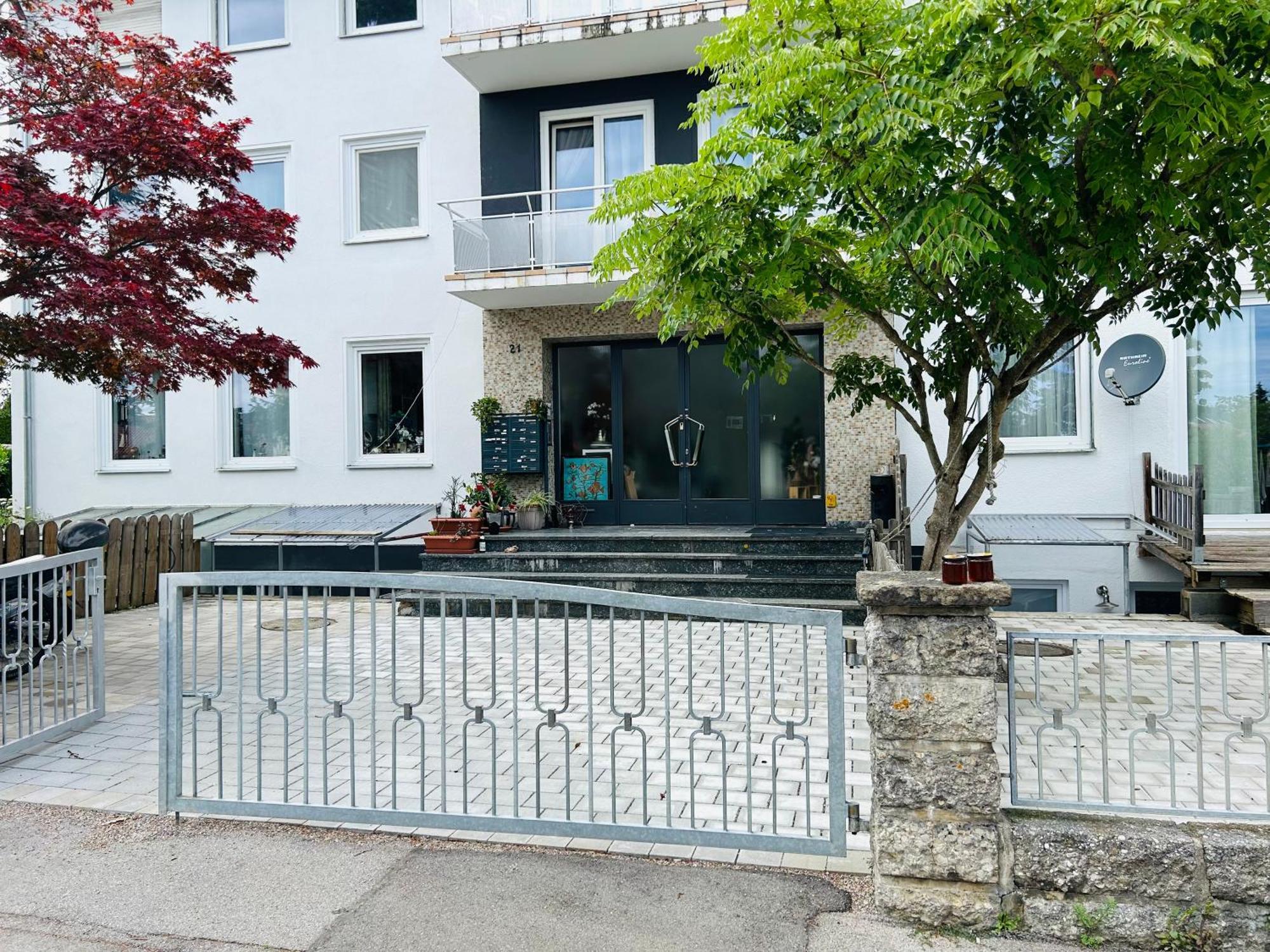Charmante 3Zi-Ferienwohnung Im Landhausstil Кауфбойрен Екстериор снимка